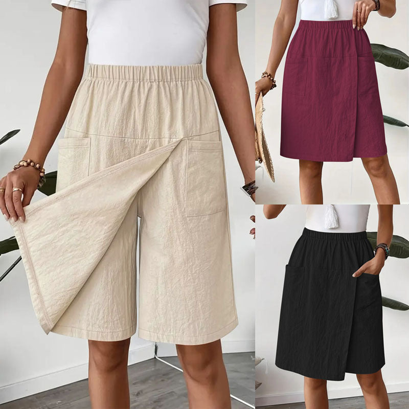 Leichter Damen Skort mit Taschen – Ansicht 7
