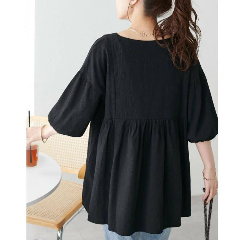 Elegantes Spitzen-Langarmshirt für Damen