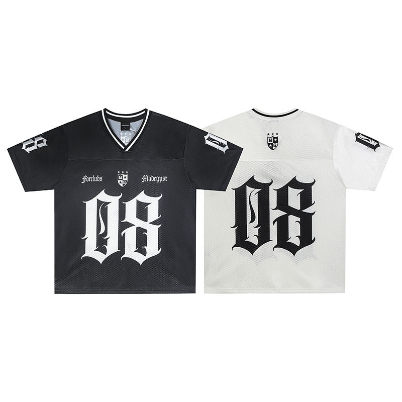 Digitales Sport-Trikot im Retro-Stil