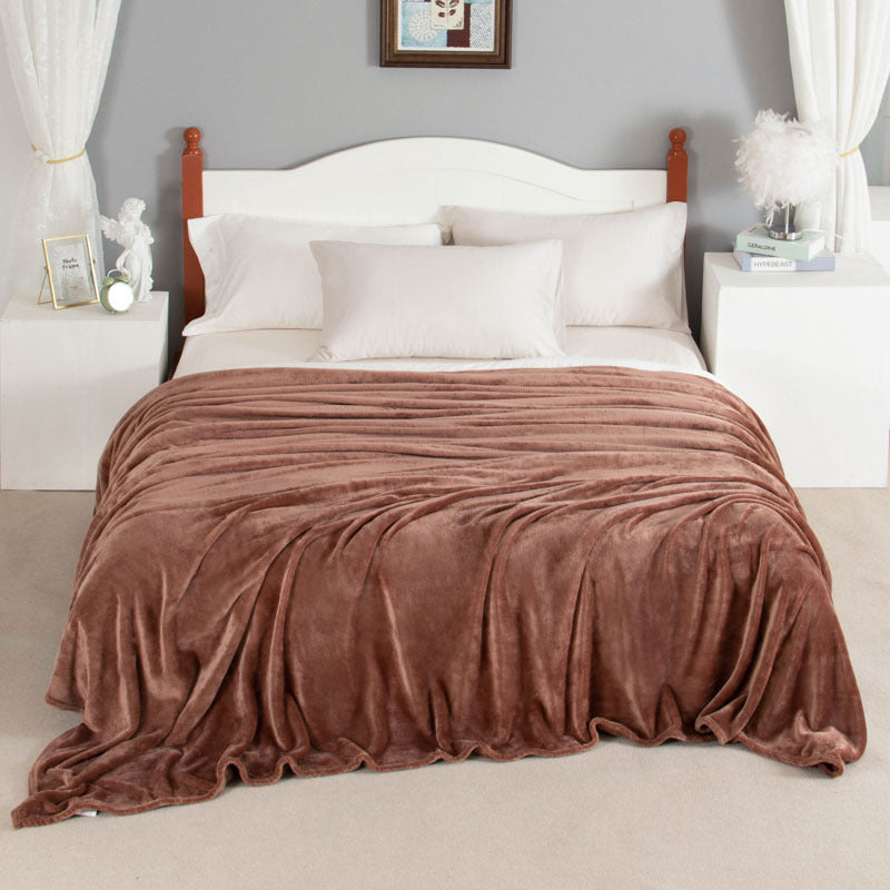 Kuschelige Coral Fleece Decke