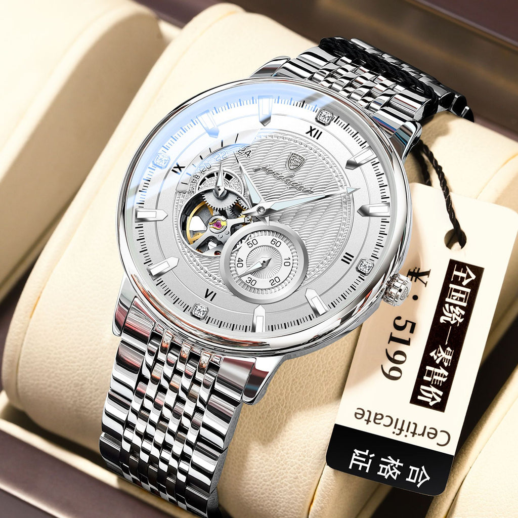 Automatische, wasserdichte Herren-Armbanduhr | LuxeStyle