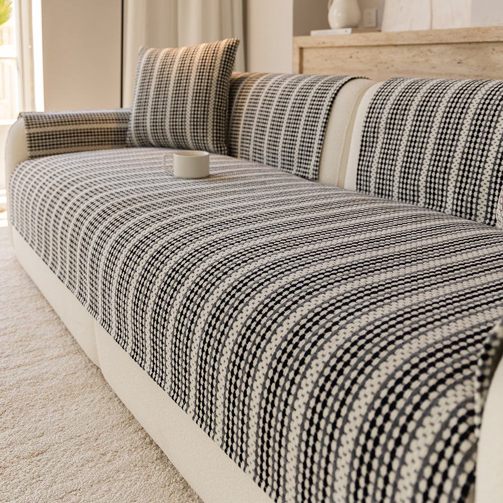 Sofaüberzug «Chenille» kratzfest & rutschfest – Ansicht 7