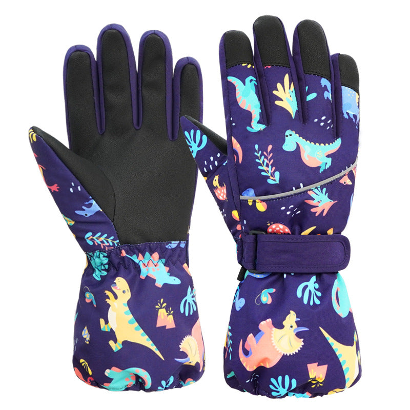 Warme, wasserdichte Kinder-Winterhandschuhe