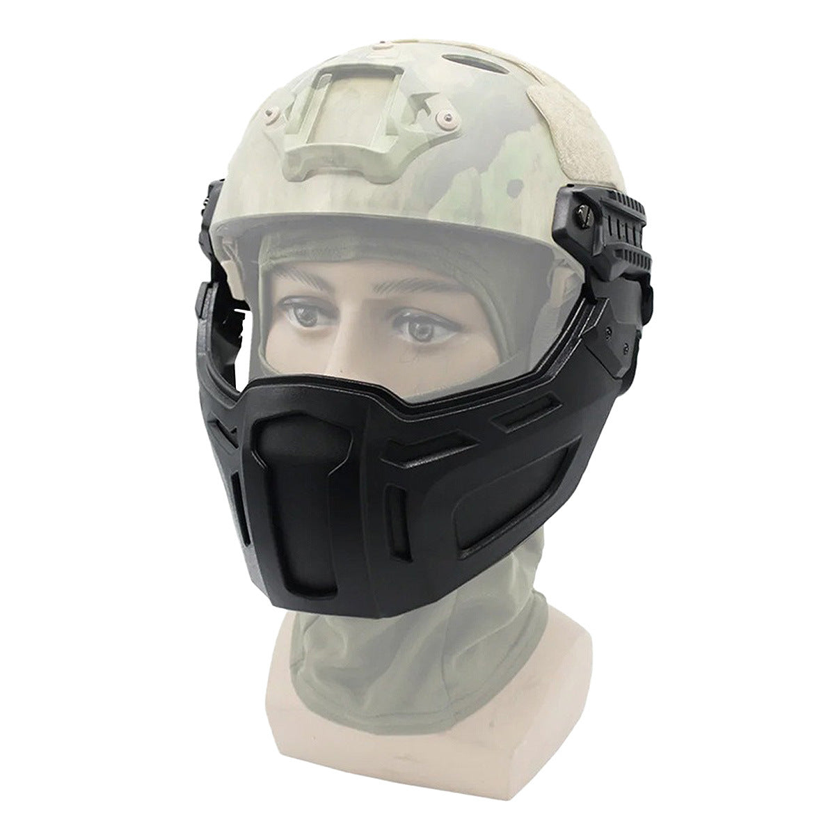 Taktische Halbgesichtsmaske für Outdoor-Aktivitäten