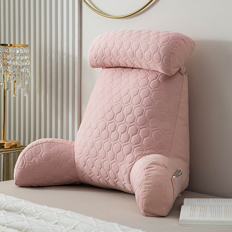 Seiden-Armlehnenkissen mit Lendenwirbelstütze – Bild 5 | LuxeStyle