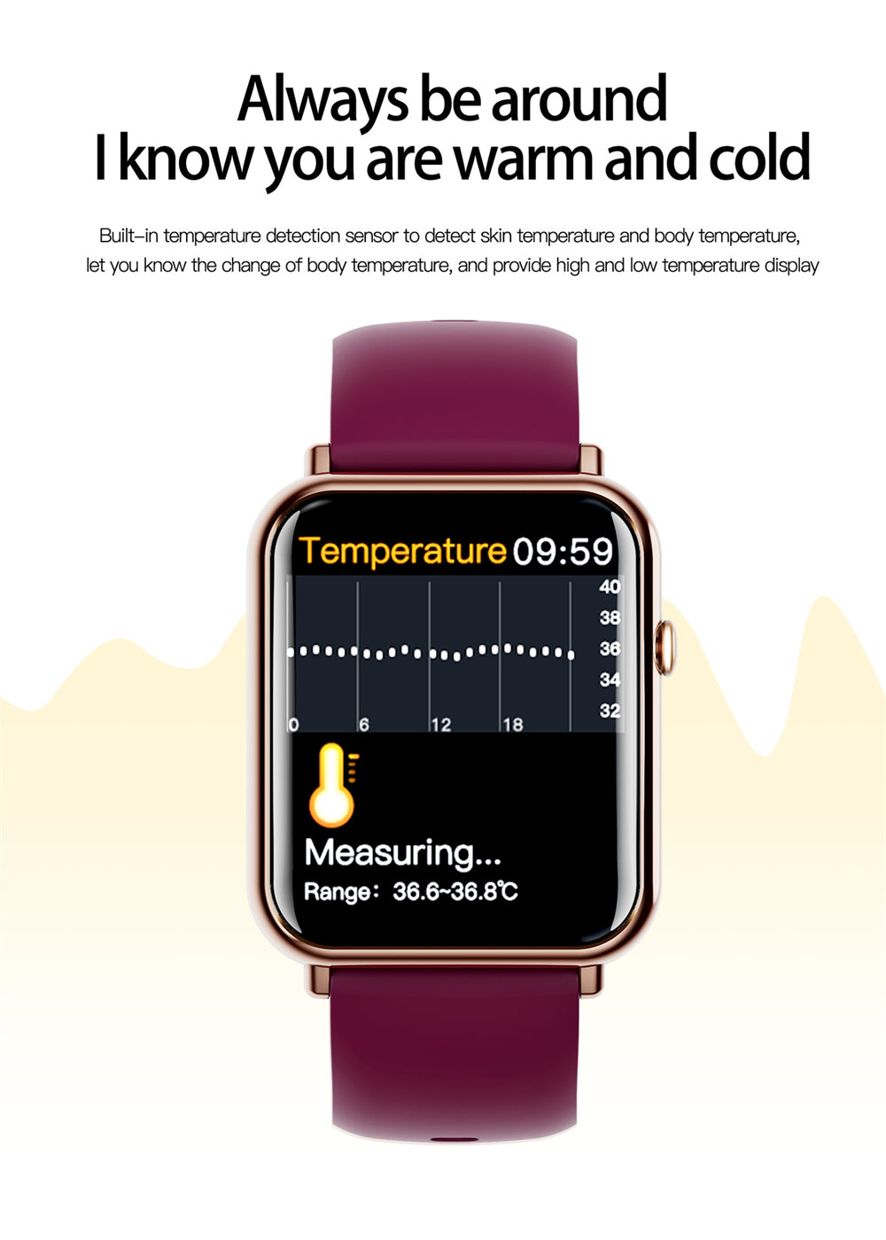 Wasserdichte Smartwatch mit Touchscreen – Bild 16 | LuxeStyle