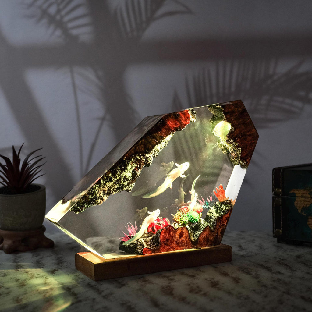 Salamander Harz-Lampe – Bild 6 | LuxeStyle