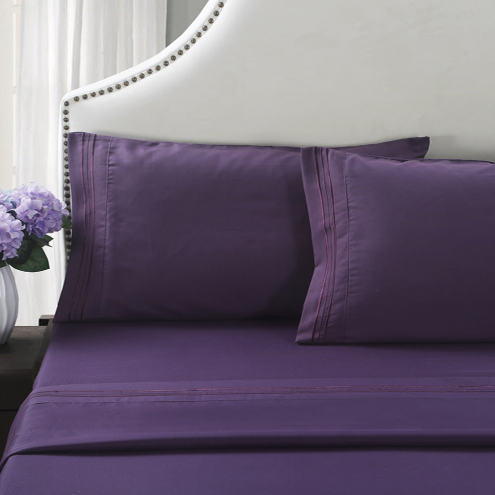 Bestickter Kissenbezug aus Polyester-Baumwolle – Bild 8 | LuxeStyle