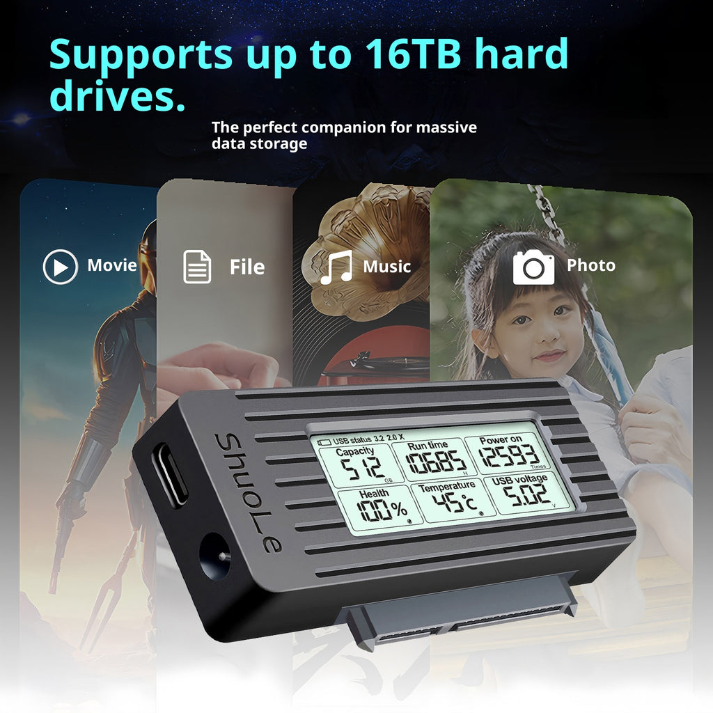 USB 3.2 SSD/HDD Konverter-Kabel