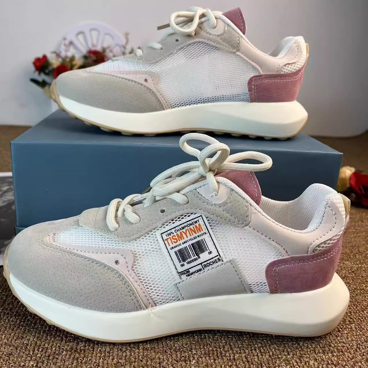 Damen Mode-Casual Retro-Sneaker