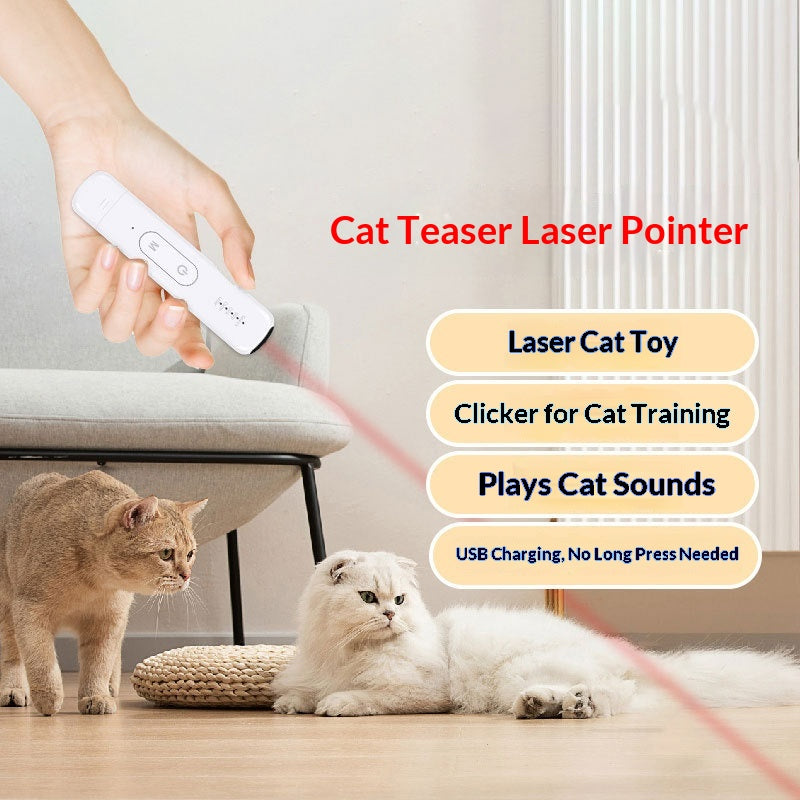 Laserpointer für Katzen mit 3 Sounds