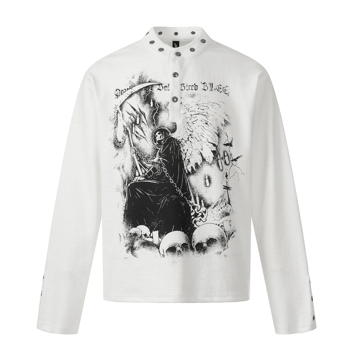 Langarmshirt mit Print für Herren – Bild 2 | LuxeStyle