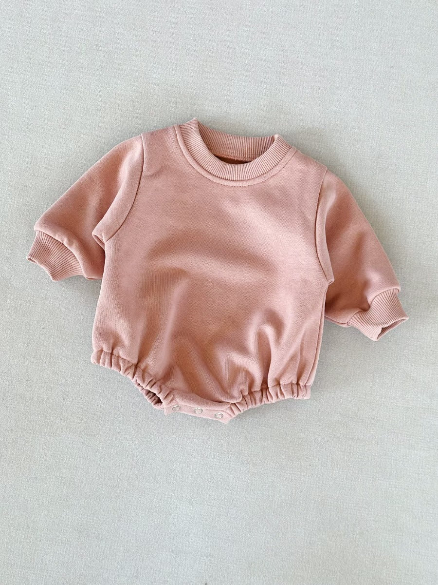 Baby Baumwoll-Overall mit Kapuze – Bild 2 | LuxeStyle