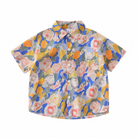 Dopamine Seaside Tyndall-Effekt Rock mit Blumenprint