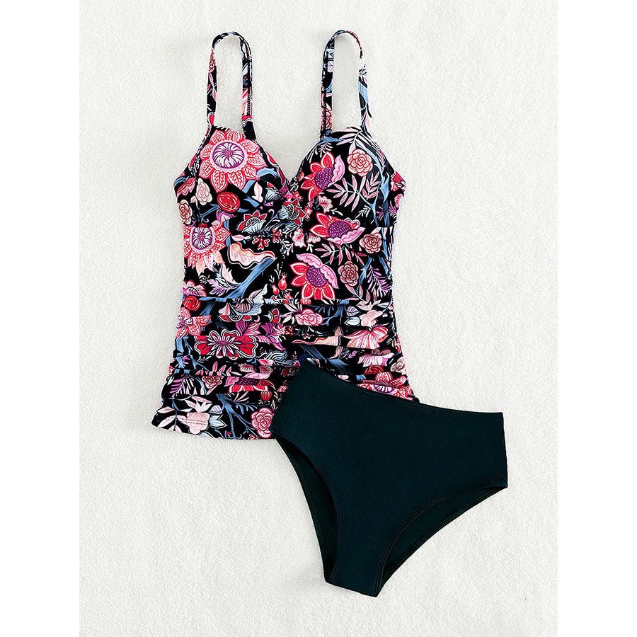 Sexy Bikini-Set mit doppelten Trägern