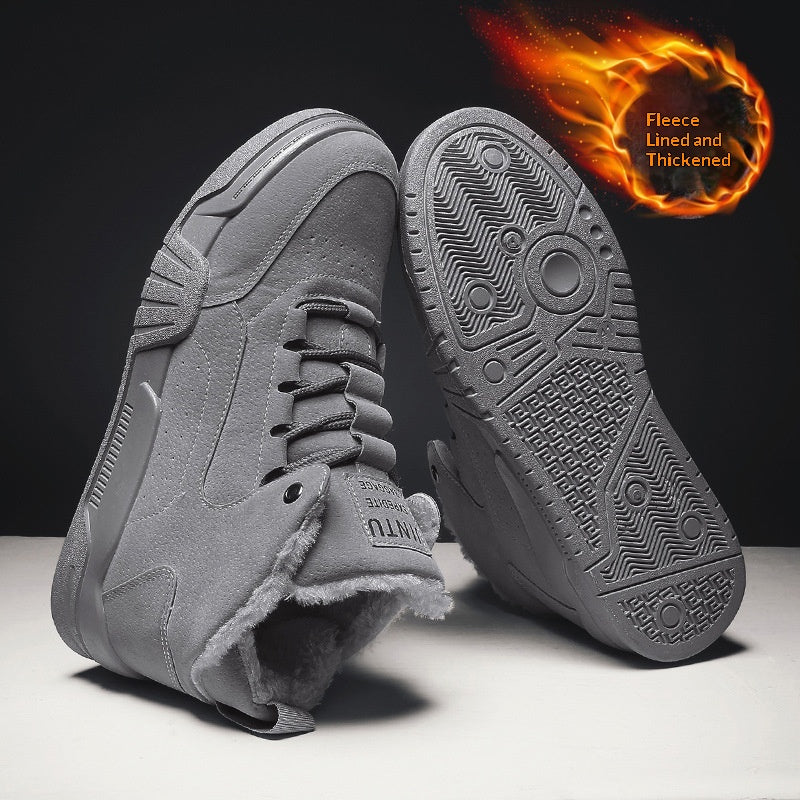 Warme Herren-Snow Boots aus Wildleder – Bild 3 | LuxeStyle
