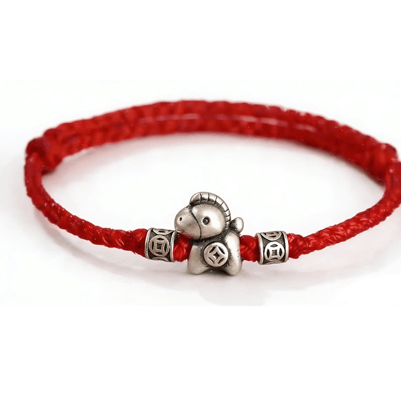 Glücks-Armband mit 999er Feinsilber-Anhänger | LuxeStyle