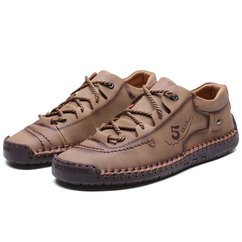 Britische Casual-Leder-Sneaker für Herren – Bild 3 | LuxeStyle
