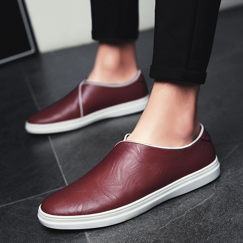 Lässige Leder-Loafer für Herren