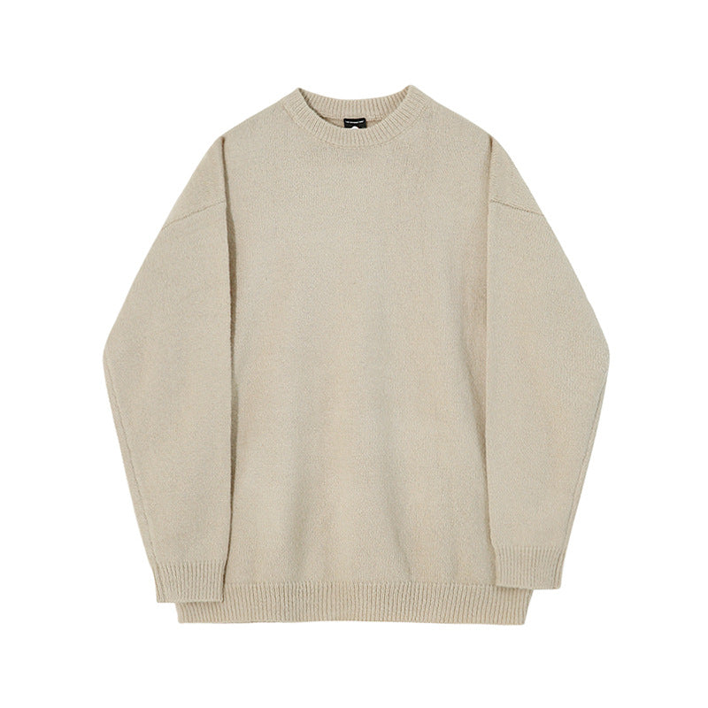Herren Strickpullover Loose Fit – Verdickt