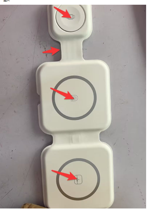 3-in-1 Magnetische Falt-Ladestation