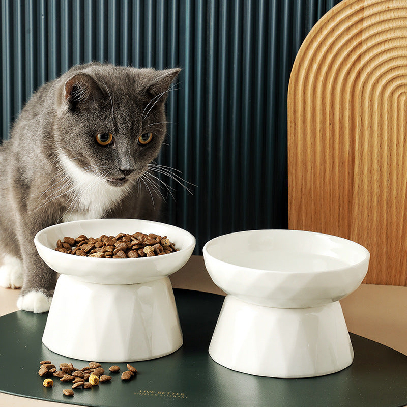 Keramische hohe Katzenschüssel – Bild 2 | LuxeStyle