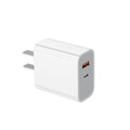 Dual-Port USB-C Schnellladeadapter 20W