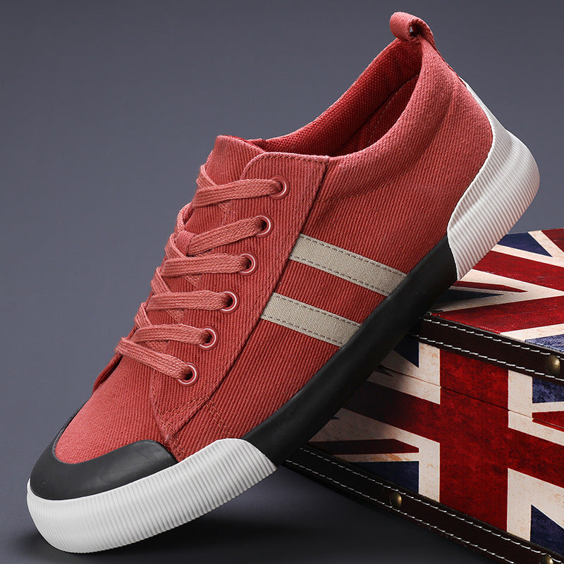 Leichte Canvas Low-Top Herrenschuhe | LuxeStyle