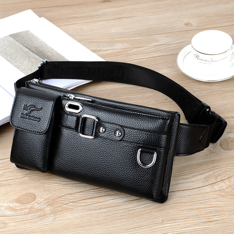 Grosse Crossbody Bag aus Leder