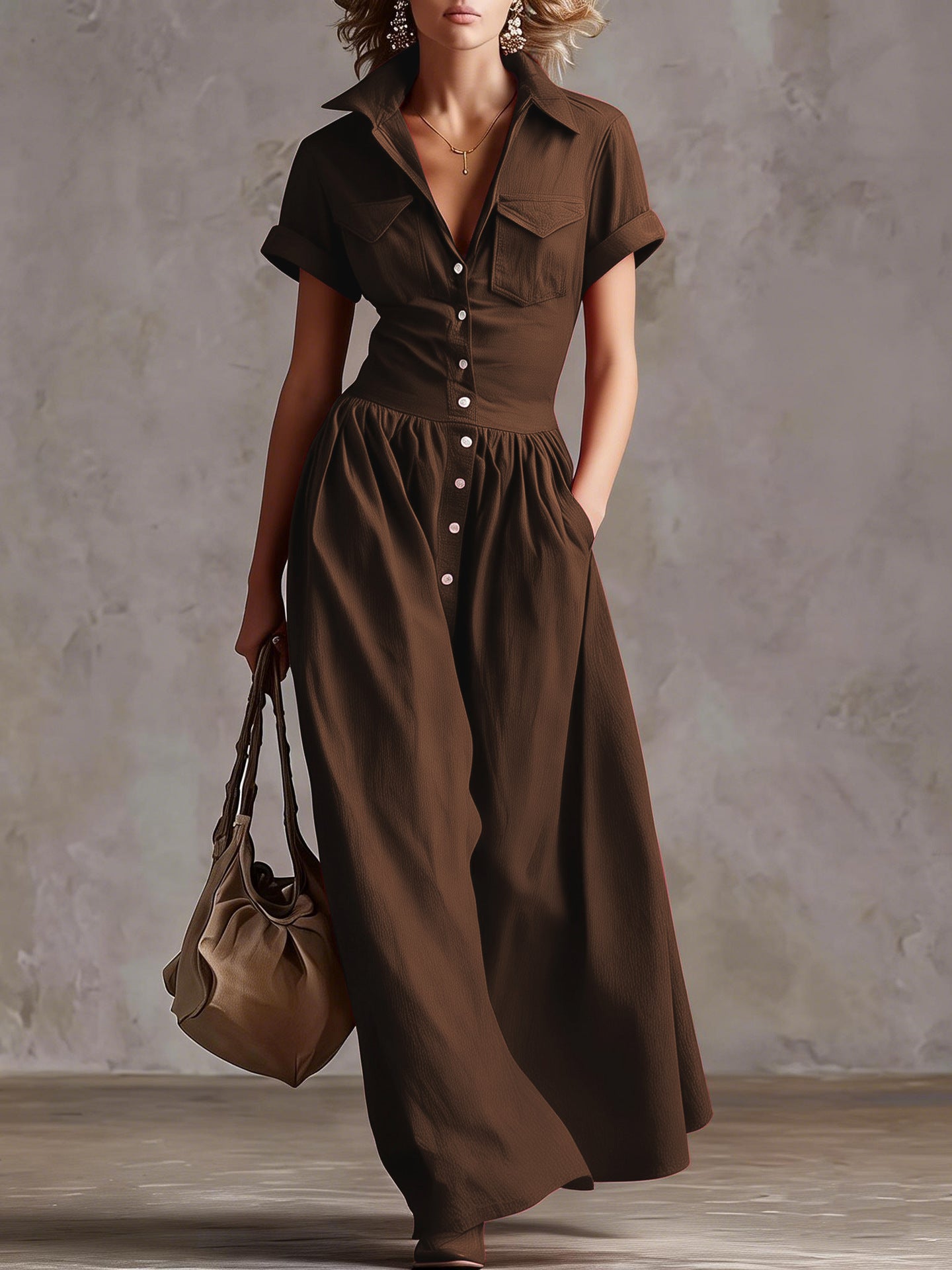 Sommerkleid «Savanna» – Western-Style Midi