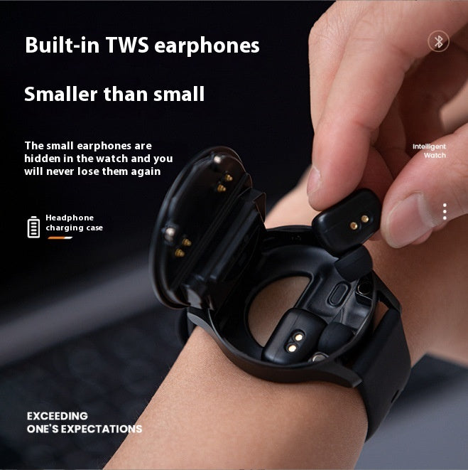 Smartwatch mit Bluetooth-Headset & Sportarmband