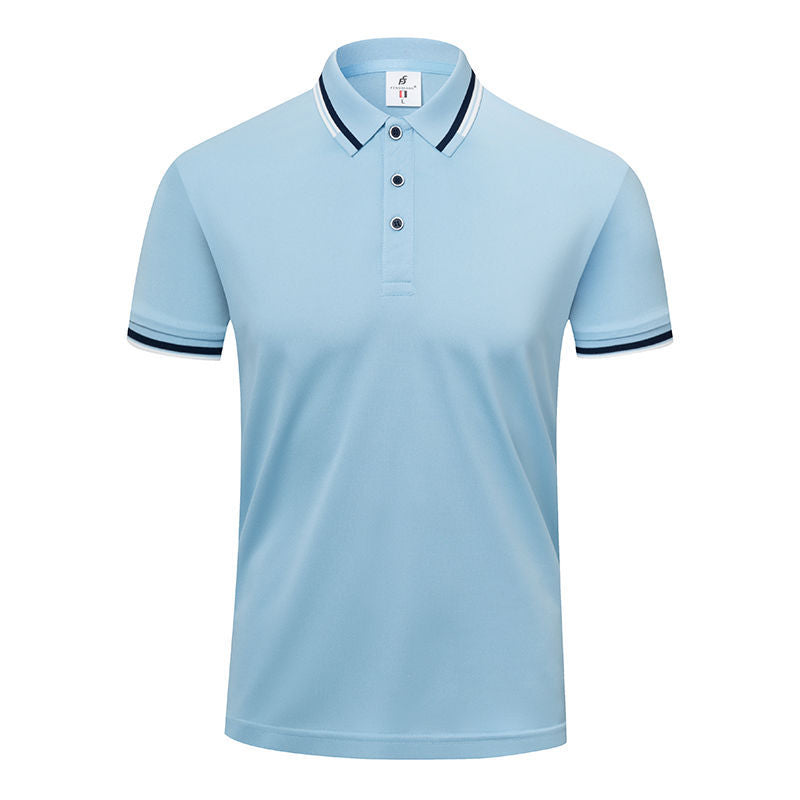 Polo-Shirt Kurzarm aus Eisseide – Bild 8 | LuxeStyle