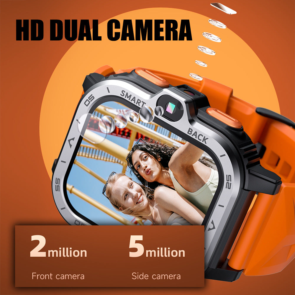 Smartwatch mit 2‑Zoll‑Display und Silikonarmband – Bild 13 | LuxeStyle