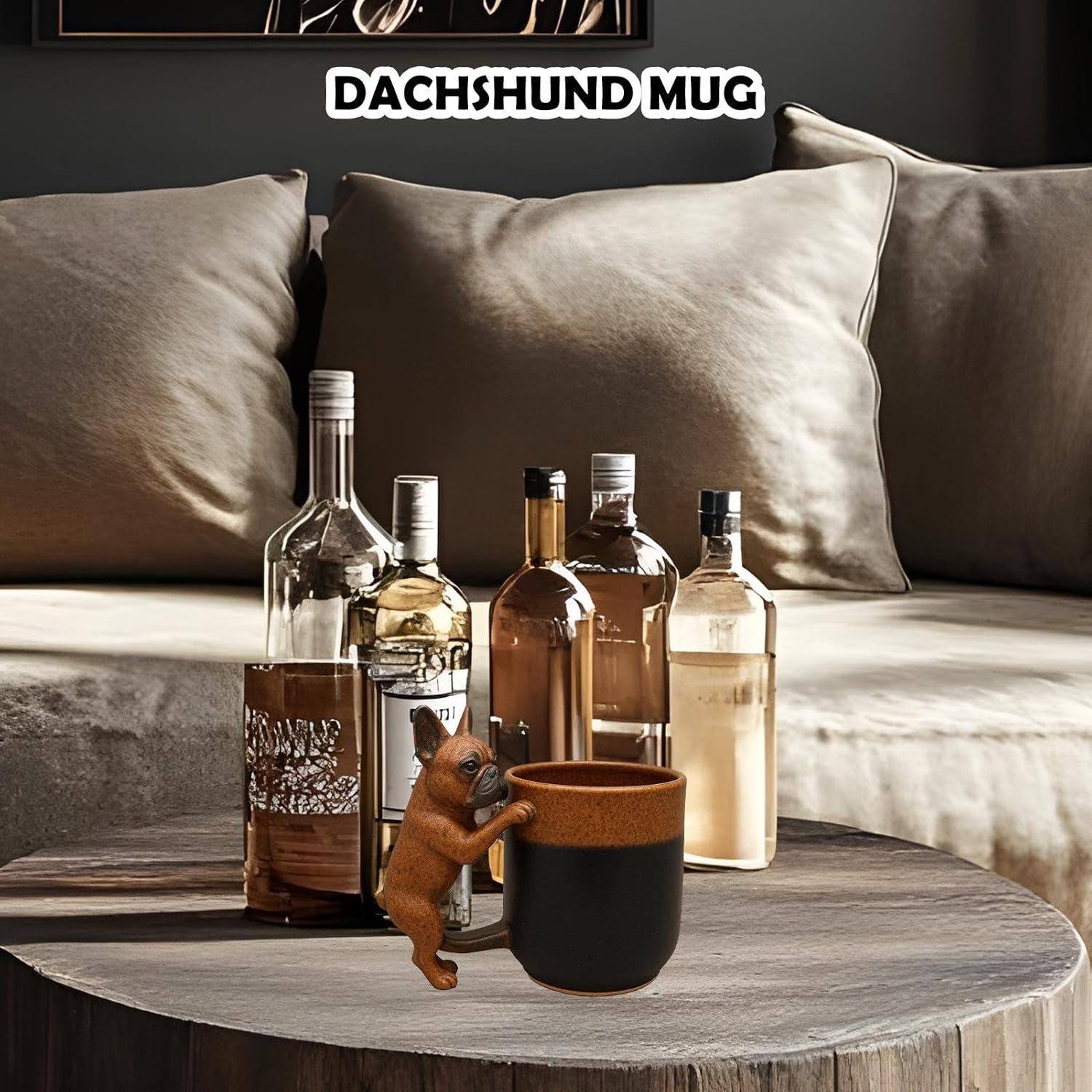 3D Dachshund Tasse