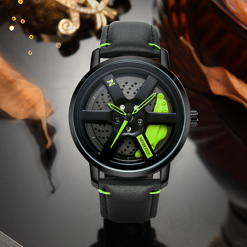 Quarz-Herrenuhr mit Milanaise-Armband