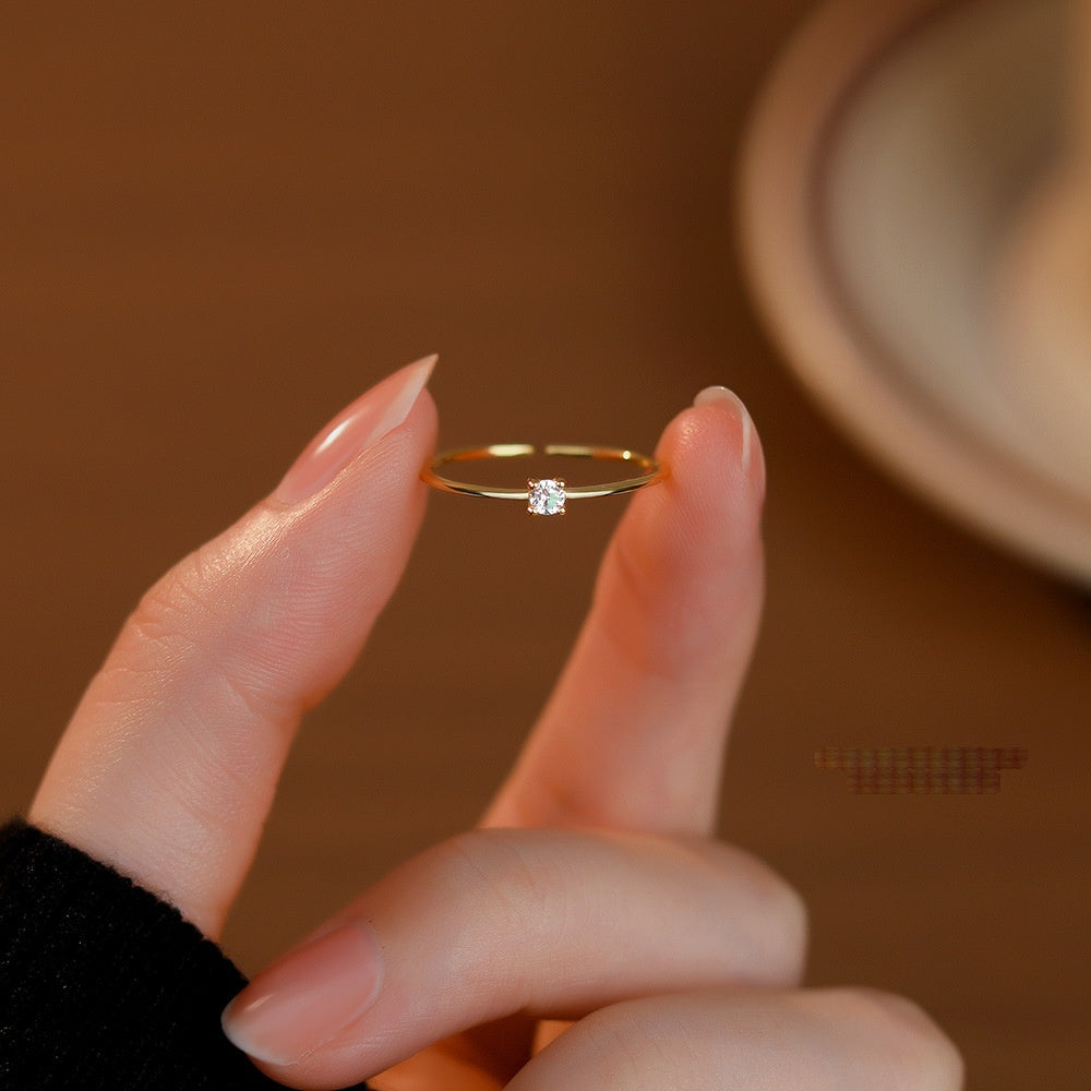 Damen-Ring mit Zirkon – Bild 2 | LuxeStyle