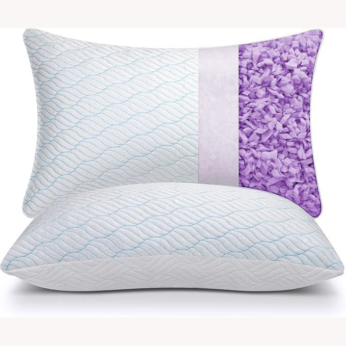 Gel Lavendel Memory Foam Kissen