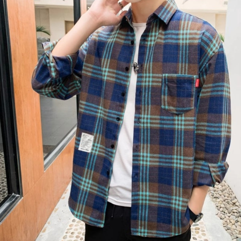 Freizeit-Shirt im Karo-Design – Bild 3 | LuxeStyle