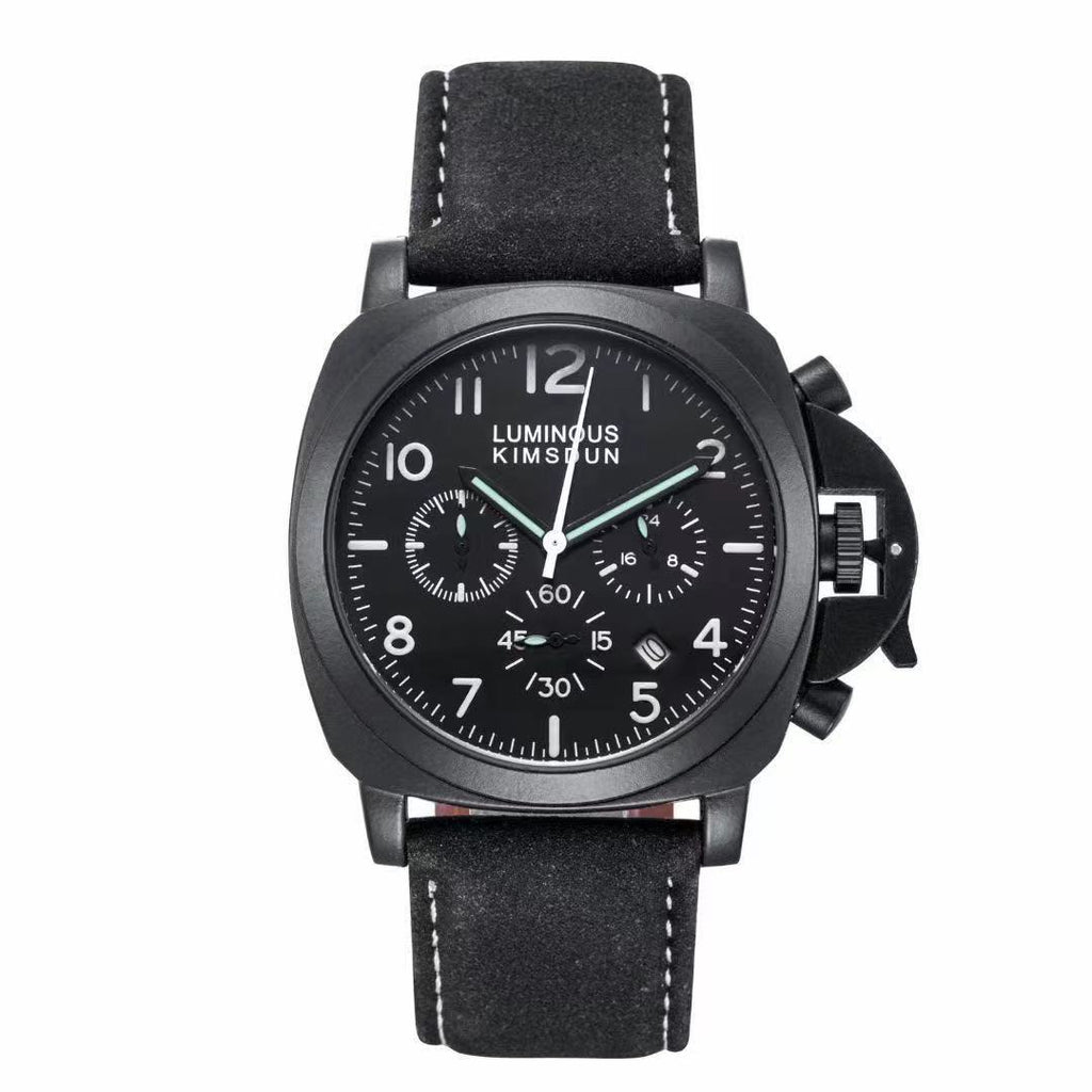 Sportliche Herrenuhr mit Leuchtzeigern – Bild 7 | LuxeStyle
