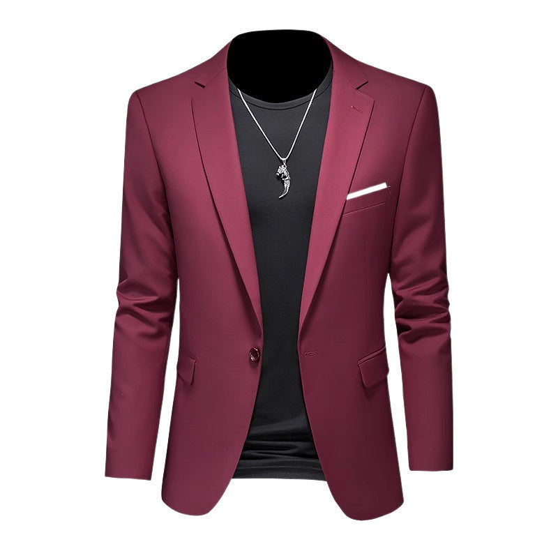 Herren Slim-Fit Blazer im koreanischen Stil