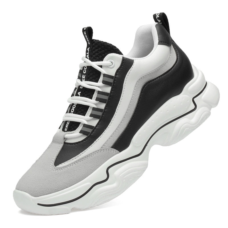 Herren-Sneaker aus Leder und Mesh – Bild 11 | LuxeStyle