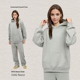 Farbe: Zementgrau, Hoodie