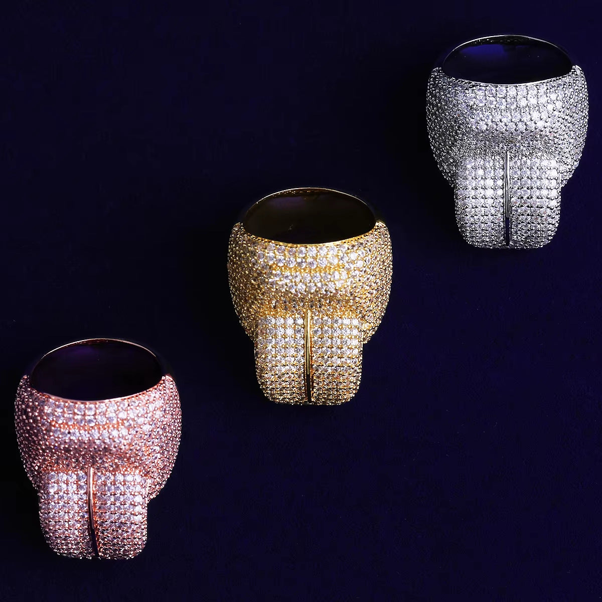 Zirkon-Ring Zunge Raus – Bild 3 | LuxeStyle