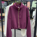 Corduroy Fleece Hoodie mit Kordelzug