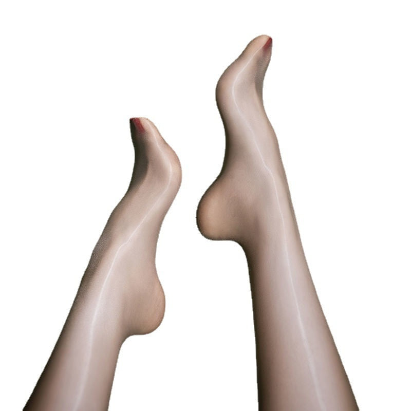 Nahtlose, hauchdünne Seiden-Strumpfhose