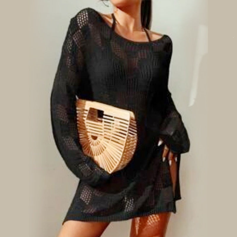 Strandkleid mit Kapuze