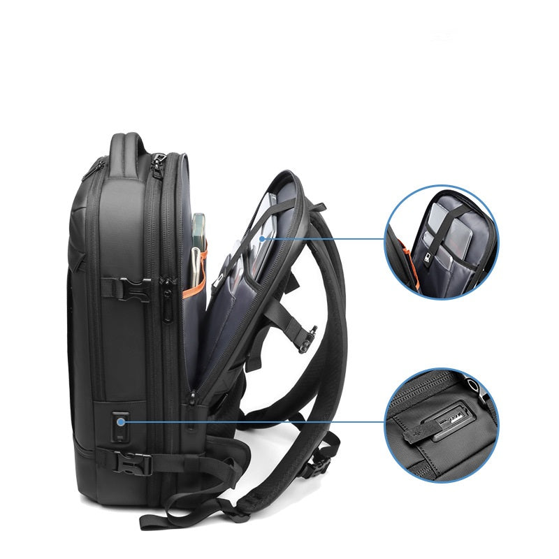 Grosser, erweiterbarer Outdoor-Rucksack | LuxeStyle