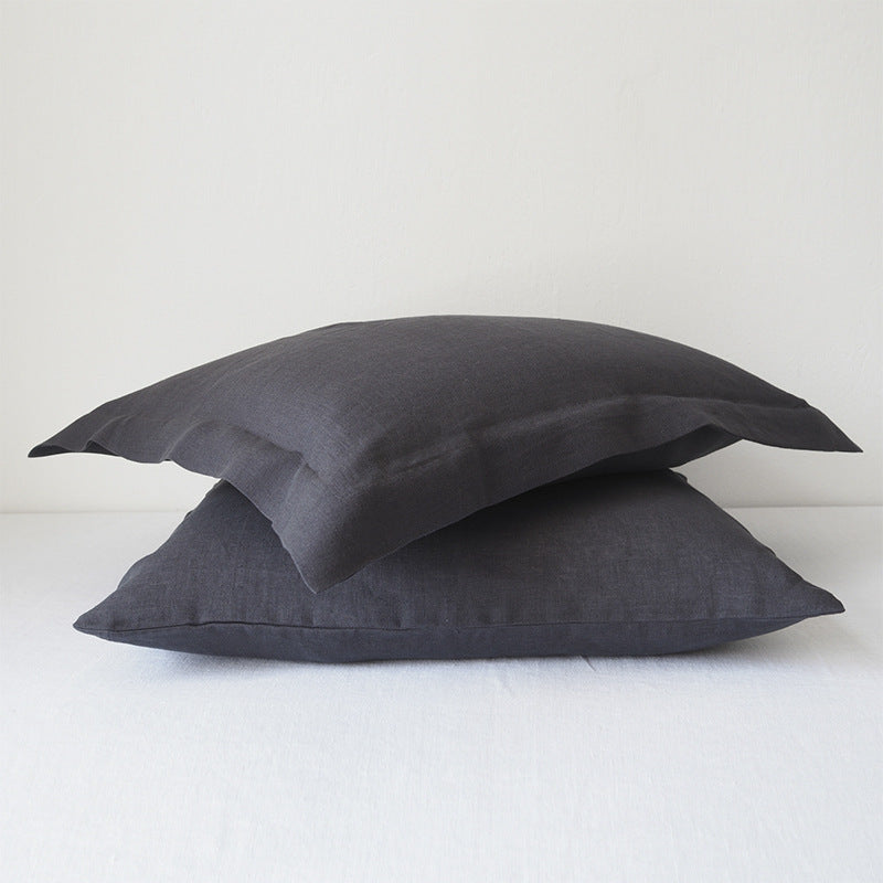 Leinen-Kissenbezug im Nordic-Stil