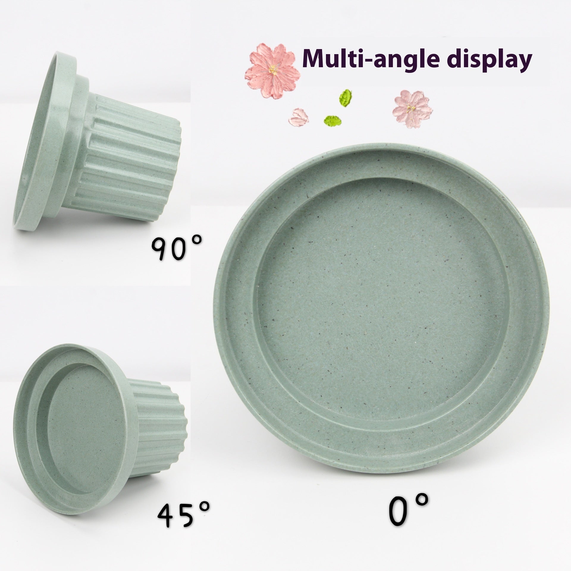 Haustier-Bowl aus Bambusfasern 3-in-1