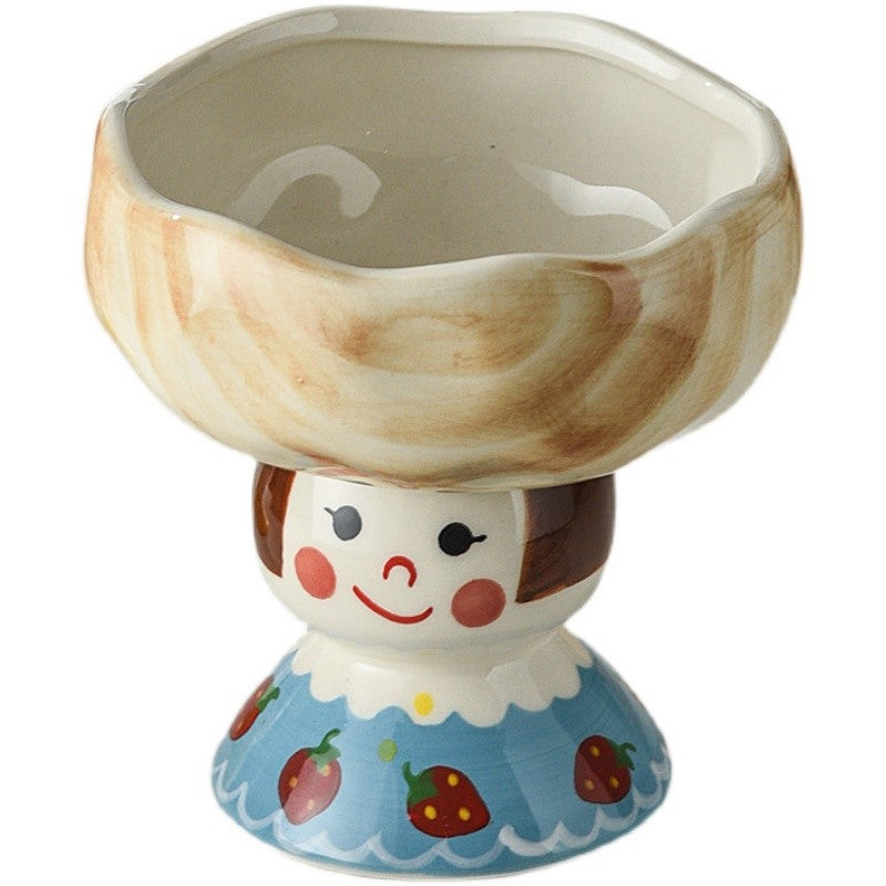 Keramik-Set: Tasse, Schale & Tablett – handbemalt – Bild 10 | LuxeStyle